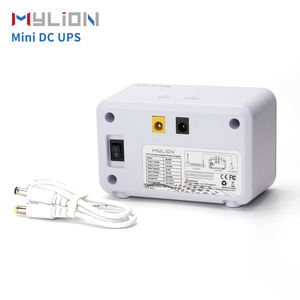 <span class=keywords><strong>Mylion</strong></span> Alimentation sans interruption MU68 12V 3A 12000mAh Mini DC UPS Batterie de secours pour routeur WiFi ONT ONU Gateway - Product Image 1
