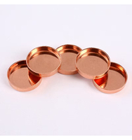 Embout en cuivre ID 5/8 CXC pour tubes et tuyaux de réfrigération HVAC, surface lisse, hauteur 25 mm