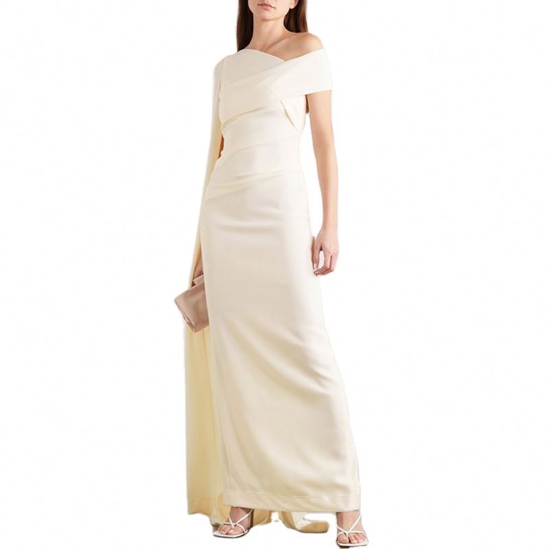 elegant beige dresses Elegant Beige Girl Dresses with Headgear Party Gown J104