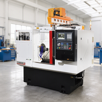 Tour CNC à banc incliné de type Gang Tool