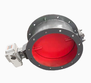 บานพับปรับทิศทางลมแบบอุตสาหกรรมรุ่นใหม่ พร้อมแรงลม 500 CFM แรงดันไฟฟ้า 380V โครงสร้างเหล็กกล้าคาร์บอน สำหรับท่อไอเสีย - Product Image 3