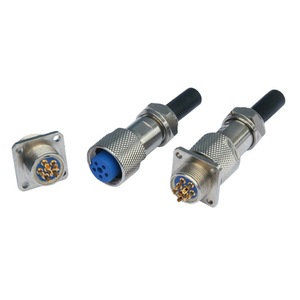 ขั้วต่อวงกลมกันน้ำ CSP FQX  วัสดุ PBT สำหรับอุปกรณ์ทางทะเล - Product Image 1