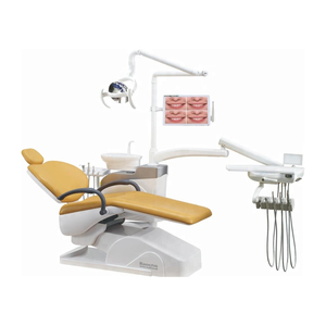 Chaise dentaire d'hôpital Clinique d'unité dentaire Pièces à main de haute qualité Tabouret Détartreur en option Caméra orale - Product Image 2