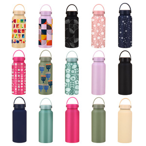 Daji <span class=keywords><strong>Hydro</strong></span> <span class=keywords><strong>14oz</strong></span> thép không gỉ chân không <span class=keywords><strong>Flask</strong></span> di động ngoài trời xử lý Ấm đun nước cho leo núi thể thao Cắm Trại Đi Bộ Đường Dài nóng - Product Image 2