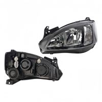 Phares de voiture OLIVER chromés 55W pour Corsa 2003-2008, référence OE F1EB15A254AA/F1EB15A254AB, vente en gros directe usine, produit phare