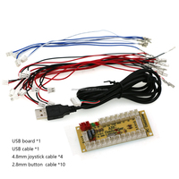 Papan Encoder USB ARC Zero Delay untuk Tombol Tekan Ringan PC Sanwa Joystick Raspberry Pi VR Kontrol Pusat Penjualan Pabrik