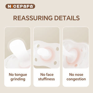 Gran oferta 2024, chupete de bebé de doble uso para dormir bien, estado de ánimo calmante, regalo para bebé recién nacido con clip para pacificar 0-3 <span class=keywords><strong>boca</strong></span> - Product Image 6