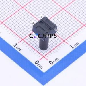 K2-6639SP-P3SC-04 Tactile Switch SMD-4P,6x6mm Switch 1.8N Vertical Mount 6mm 6mm - Product Image 2