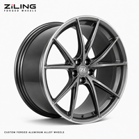 Rines de Aleación Forjados Monobloque Personalizados ZL Diseñados para Honda Civic de 17, 18 y 19 Pulgadas, Rines Personalizados Multirradio, Compatibilidad OEM, Posventa