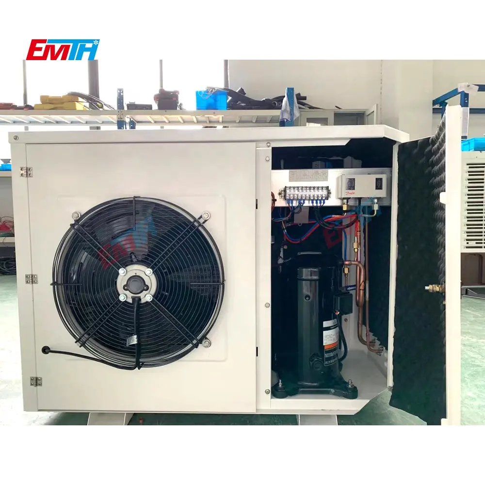 Mini unità di condensazione a bassa temperatura di refrigerazione unità di condensazione piccola cella frigorifera unità di condensazione per prodotto congelato
