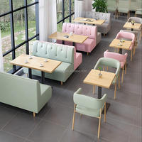 Canapé d'angle sur mesure en gros pour restaurant, banquette rembourrée, mobilier d'hôtel