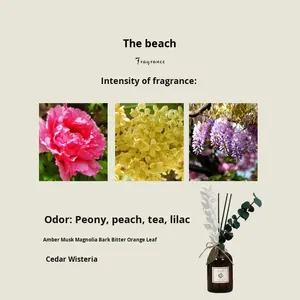 Difusor <span class=keywords><strong>de</strong></span> Aromaterapia para Dormitorio, <span class=keywords><strong>de</strong></span> Larga Duración, para Uso Doméstico, Nicho <span class=keywords><strong>de</strong></span> Alta Gama, Adorno <span class=keywords><strong>de</strong></span> Flores Secas, sin Llama, sin Fuego, <span class=keywords><strong>de</strong></span> Ratán - Product Image 5