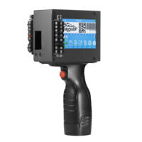 Yaomatec 25,4 mm draagbare handheld inkjetprinter 600 DPI logo-etiketprinter QR-code barcode houdbaarheidsdatumprinter voor tassen