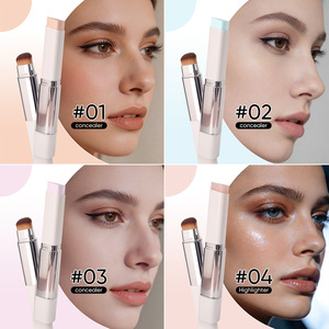<span class=keywords><strong>Stick</strong></span> Correcteur et <span class=keywords><strong>Illuminateur</strong></span> Double Embout avec Fonction Éclaircissante Modèle Bande Rose - Product Image 4