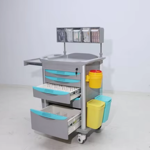 Chariot médical HOCHEY pour clinique, chariot <span class=keywords><strong>de</strong></span> <span class=keywords><strong>soins</strong></span> médicaux, chariot d'urgence, chariot d'infirmière, chariot d'anesthésie - Product Image 2