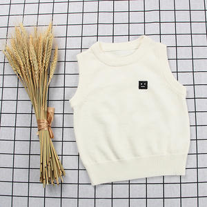 Pull en <span class=keywords><strong>tricot</strong></span> pour bébé, pull <span class=keywords><strong>sans</strong></span> manches pour enfants, <span class=keywords><strong>gilet</strong></span> 100% coton, vente en gros - Product Image 4