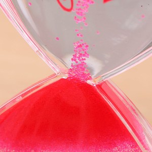 Đồng Hồ Cát Hẹn Giờ Hình Trái Tim Chất Lỏng Acrylic Nổi Hiện Đại Màu Tùy Chỉnh - Product Image 6