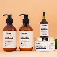Sampo Minyak Argan Bebas Sulfat untuk Pertumbuhan Rambut, Sampo Anti Rambut Rontok dengan Keratin Biotin Shea Butter, Label Pribadi Grosir