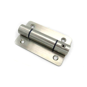 บานพับสปริงเดี่ยว 4 นิ้ว สแตนเลส แข็งแรง ทนทาน ปิดเองได้ ปรับได้ สำหรับประตูห้องน้ำ ฉากกั้นห้องน้ำ - Product Image 1