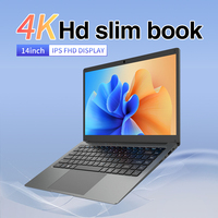 Ordinateurs portables personnalisés de 14.1 pouces win10 ordinateur J4105 6GB RAM 256GB ROM 1920*1080 10000mAh ordinateur portable