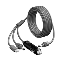 Cable Adaptador Ethernet RJ45 Cat6 POE Superbat Starlink, Carcasa de Plástico, Conector Gris, Resistente a la Intemperie, Plug&Play para Satélite