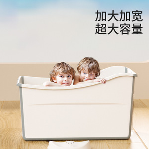 Inflatable Silicone Deep Organic <strong>Baby</strong> Bath Tub Cosmetic Product Kids <strong>Bathtub</strong> for Children Collapsible Foldable <strong>Baby</strong> <strong>Bathtub</strong> - Product Image 5