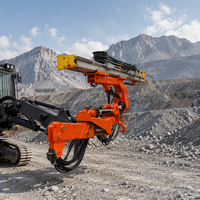 Foreuse hydraulique pour travaux souterrains, machine de forage Jumbo pour la construction de tunnels et le forage de roches dures