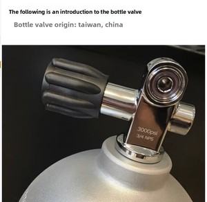<span class=keywords><strong>Bouteille</strong></span> de <span class=keywords><strong>plongée</strong></span> en alliage d'aluminium <span class=keywords><strong>12L</strong></span>, réservoir d'air haute pression avec valve universelle unisexe, Taïwan et Chine continentale - Product Image 5
