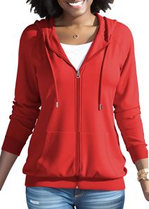 Sudadera ligera <span class=keywords><strong>de</strong></span> color sólido para <span class=keywords><strong>mujer</strong></span>, sudadera informal con cremallera completa y bolsillos, chaqueta <span class=keywords><strong>de</strong></span> manga larga con técnica <span class=keywords><strong>de</strong></span> lavado ácido - Product Image 3