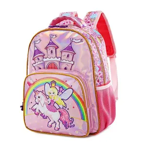 定制书包背包儿童女孩公主包定制背包粉色小学生书包返校