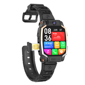 Montre connectée HKSF H13 SIM 4G Full Netcom avec caméra rotative, appel vidéo, positionnement GPS, batterie 840 mAh pour iOS Android, rose - Product Image 5