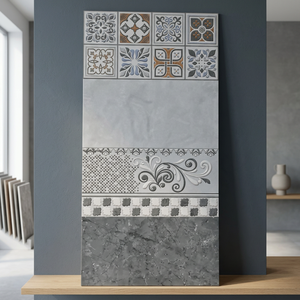 Carrelage mural en céramique 30x60cm, design lumineux, 12x24, simple et élégant pour salle de bain, intérieur de maison, Foshan Chine, carrelage mural en pierre naturelle - Product Image 1