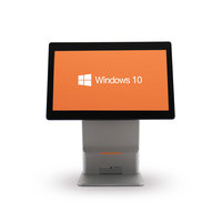 Terminal de point de vente à double écran CITAQ D1, écran tactile capacitif de 15 pouces, Windows/Android/Linux, tout-en-un, corps métallique, certifié CE/FCC/ROHS