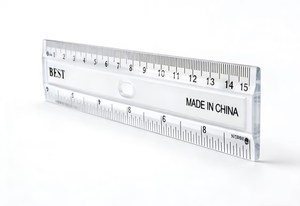 Material Escolar en Oferta, <span class=keywords><strong>Regla</strong></span> Recta de Plástico Transparente de 15 <span class=keywords><strong>cm</strong></span>/<span class=keywords><strong>30</strong></span> <span class=keywords><strong>cm</strong></span> en Caja de Colores Económica - Product Image 3