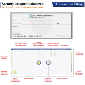Tùy chỉnh in an ninh Quà Tặng Giấy chứng nhận Cuốn sách với Carbon chống sao chép kiểm tra cuốn sách giấy cho doanh nghiệp với logo ba chiều - Product Image 3