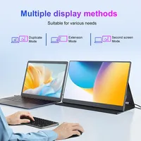 Moniteur portable IPS 25K 133 2560x1440 16:10 avec haut-parleur intégré, écran externe Type-C pour Switch, PS, téléphone