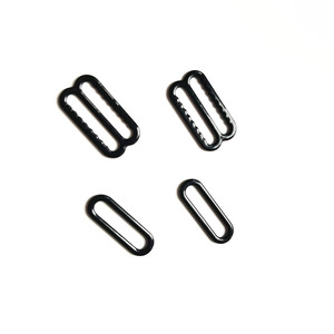 Dongguan <span class=keywords><strong>Cager</strong></span> 20mm Black Metal Tri-Glide Schnalle Nylon beschichteter Metalls chieber für Gürtel - Product Image 5