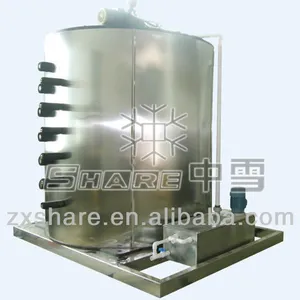 Flake ice evaporator, flake ice drum With Stainless Steel material 1T 2T 3T 5T 8T 10T 15T 20T 30T