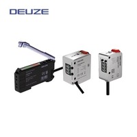 DEUZE CD30CNM70P3 Tachymètre à fibre optique à haute adaptabilité environnementale, détection longue distance 30~70mm, capteur de couleur, montage sur rail DIN