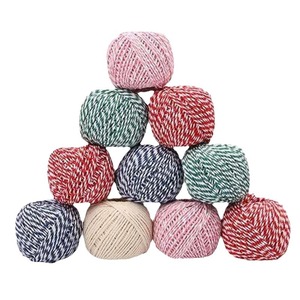 เชือกพันซองจื่อแบบย้อมสี ทนทาน รูปทรงกลม สำหรับบรรจุภัณฑ์อาหารและมัดซองจื่อปู - Product Image 2