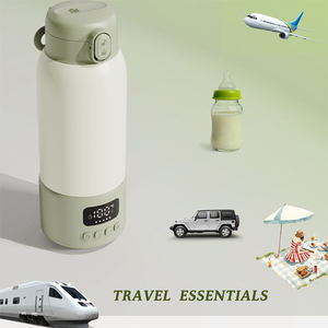 Calentador de Biberones Portátil para Bebé 100 ℃   Calentador de Biberones Portátil Mom Cozy, Calentador de Agua para Viajes sin Adaptador - Product Image 3