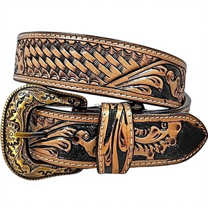 Excellent Quality Solid Genuine Cow Hide Leather Vintage Belt Steel Square Custom Branded BS International Pin Buckle Waterproof - Product Image 3