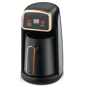Cafetera Turca de Acero Inoxidable de 600W, Estilo Europeo, Capacidad de 300ml, Control Preciso de Temperatura, Pantalla LED Digital, Multiusos - Product Image 1