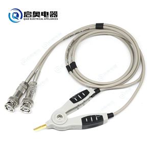 Alta Qualidade QIAO Kelvin Jacaré Clips com 4 Cobre Teste BNC Leads para o Uso do Medidor LCR - Product Image 4