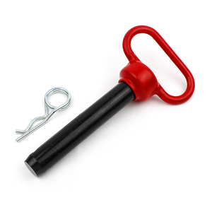 Goupille d'<span class=keywords><strong>attelage</strong></span> personnalisée Goupille d'<span class=keywords><strong>attelage</strong></span> de tracteur en acier au carbone avec lanière de câble métallique et revêtement de zinc R-clip - Product Image 2