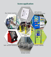 RS485 RS232 USB Intégré 1D 2D Barcode & QR Code Scanner QRCODE Kiosque Tourniquets Vending Ticket Vérification Machine