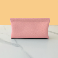 Portefeuille en cuir PU à fermeture automatique, élégant, pour rouge à lèvres, clés, passeport, lunettes de soleil, pochette à monnaie portable pour voyage