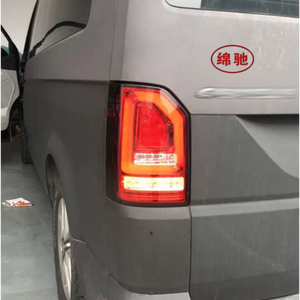 Nouveau produit 2026, feu arrière LED, clignotant, feu de freinage, rouge, neuf pour <span class=keywords><strong>Volkswagen</strong></span> Caravelle <span class=keywords><strong>T5</strong></span> 2003-2009 - Product Image 4