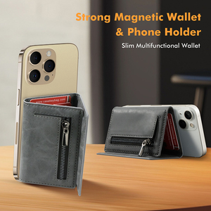 CASEKEY - Tarjetero de Diseño Innovador, Mini, Vintage, para Tarjetas Bancarias, Delgado, Minimalista, Magnético, con Soporte Tríptico, para Tarjetas de Crédito - Product Image 2
