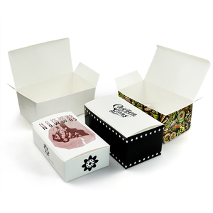 Embalaje de papel Caja de pollo frito francés Caja de hamburguesas Contenedor de alimentos Caja de sándwich popular Personalizado Impreso Grado alimenticio Blanco - Product Image 5